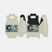 Retro T5 Audiotape 50th Birthday Dank u GFB Bedankdoosjes (Uitgevouwen)