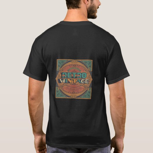 Retro  t-shirt (Achterkant)