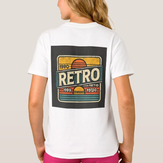 RETRO T-SHIRT (Achterkant)