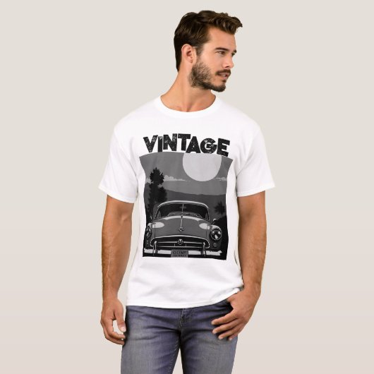 Retro T-shirt (Voorkant volledig)