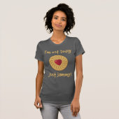 Retro T-Shirt Jammy Dodger Biscuit (Voorkant volledig)