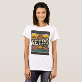 Retro  T-shirt voor dames – Classic & Stylish (Voorkant volledig)
