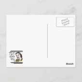 Retro T-shirts en de Giften van de Oma Briefkaart (Achterkant)