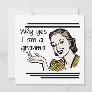 Retro T-shirts Granma en Giften
