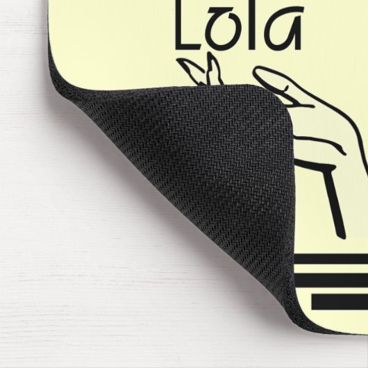 Retro T-shirts Lola en Giften Muismat (Hoek)