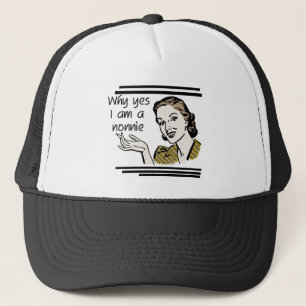 Retro T-shirts Nonnie en Giften Trucker Pet