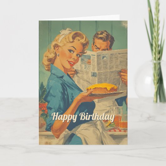 Retro taart en papier charme (Voorkant)