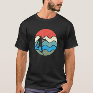 Retro Tachtiger Jaren Strand Surf 80's Sfeer Water T-shirt
