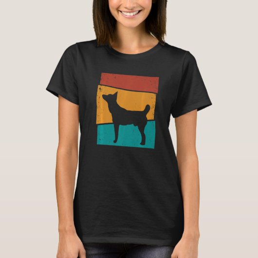 Retro Tahltan Bear Dog T-shirt (Voorkant)