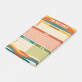 Retro Takenlijst Post-it® Notes (Schuin)