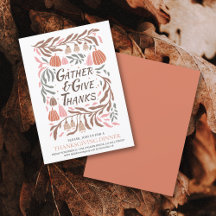 Retro takken en pompoenen herfst Thanksgiving