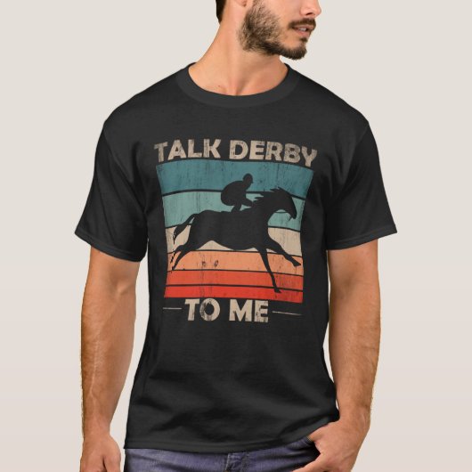 Retro Talk Derby To Me T-shirt (Voorkant)