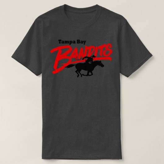 Retro Tampa Bay Bandits T-shirt (Design voorkant)
