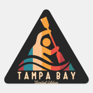 Retro Tampa Bay Kajakken Sticker