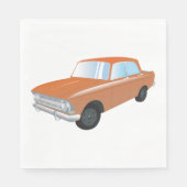 Retro Tan-auto Servet (Voorkant)