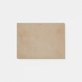  retro Tan bruin papier, perkamentachtergrond Post-it® Notes (Voorkant)