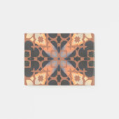 Retro Tan Pattern Post-it® Notes (Voorkant)