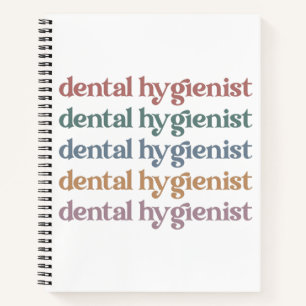 Retro tandheelkundige Dentist Dentist Dentale gi Notitieboek