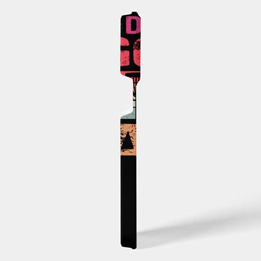 Retro  Tante Disc Golf Gift iPhone Hoesje (Rechterkant)