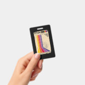 Retro tape badge (Handheld)