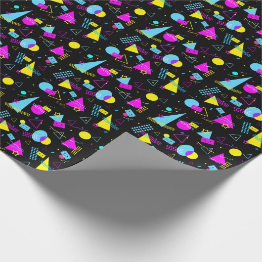 RETRO TAPE COLORFUL VORMEN CADEAUPAPIER (Hoek)