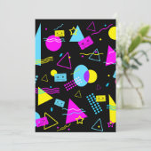 RETRO TAPE COLORFUL VORMEN KAART (Staand voorkant)