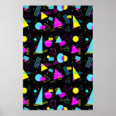 RETRO TAPE COLORFUL VORMEN POSTER (Voorkant)