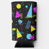 RETRO TAPE COLORFUL VORMEN SELTZER BLIKJESKOELER (Voorkant)