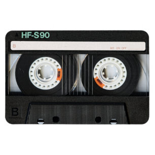 Retro tapecassetrecorder 70s 80s magneet