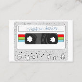 Retro-tapecassette Visitekaartje (Voorkant)