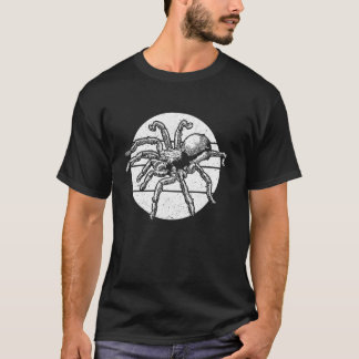 Retro Tarantula Bird Spider T-shirt