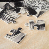 Retro Tattoed Gothic Pin-up Legpuzzel (Zijkant)