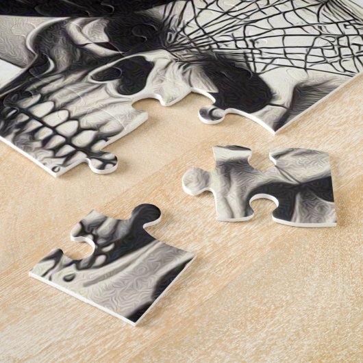 Retro Tattoed Gothic Pin-up Legpuzzel (Zijkant)