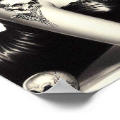 Retro Tattoed Gothic Pin-up Poster (Hoek)