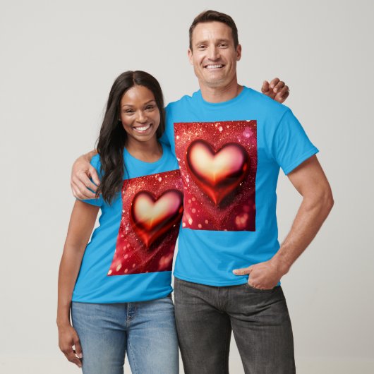 Retro Tattoo Hart T-Shirt Design (Unisex)