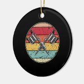 Retro-Tattoo Keramisch Ornament (Links)