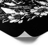 Retro Tattoo Style Pug Lover Dog Poster (Hoek)