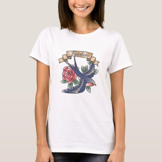 Retro-Tattoo T-shirt (Voorkant)