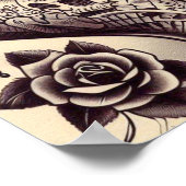 Retro Tattooed Pin Up Poster (Hoek)