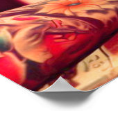 Retro Tattooed Pin-up Poster (Hoek)