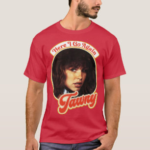 Retro Tawny Kitaen Hier ga ik weer hulde brengen T-shirt