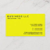 retro TAXI Visitekaartje (Achterkant)