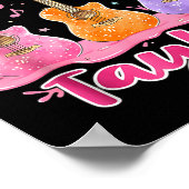 Retro Taylor Ice Cream Dripng Groovy 80's Women Me Poster (Hoek)
