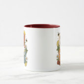 Retro Tea Brew Herb Design Mok (Midden)