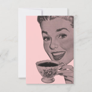 Retro Tea Party V2 Kaart
