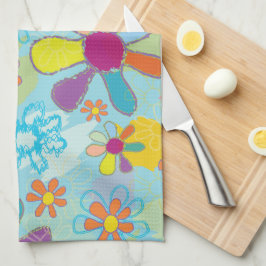 Retro Tea Towel Theedoek