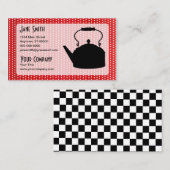 Retro Tea V2 Visitekaartje (Voorkant / Achterkant)