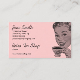 Retro Tea Visitekaartje