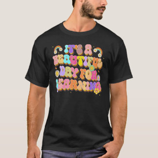 Retro Teacher Back To School It's Beautiful Day Fo T-shirt