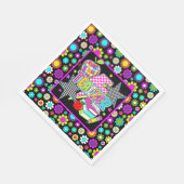 Retro Teacher Paper Dinner Napkins Servet (Hoek)